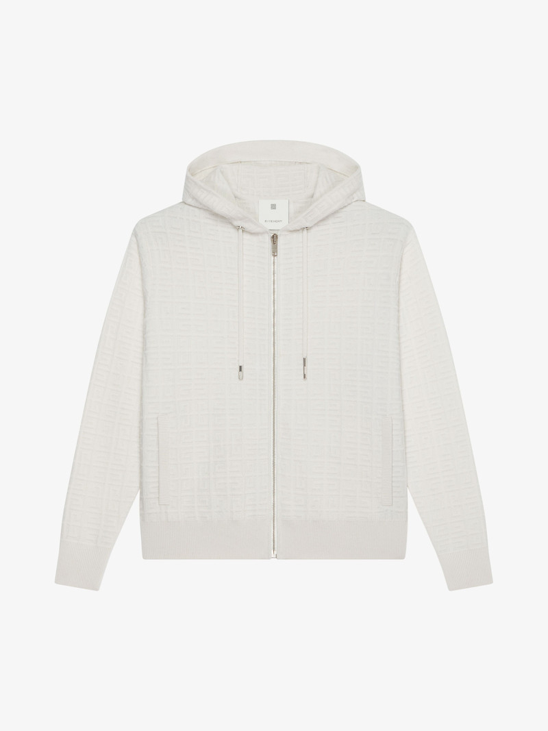HOODED JACKET IN 4G CASHMERE 1