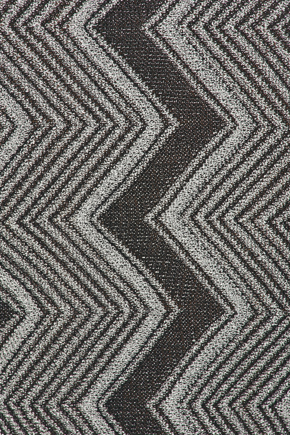 Micro Chevron Long Cardigan - 5