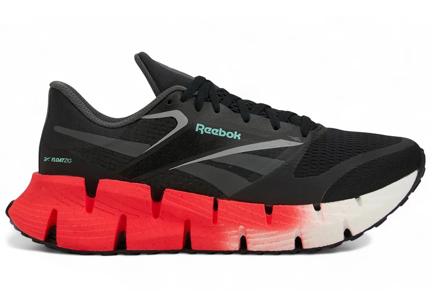 Reebok FloatZig 1 Black Grey Red - 1