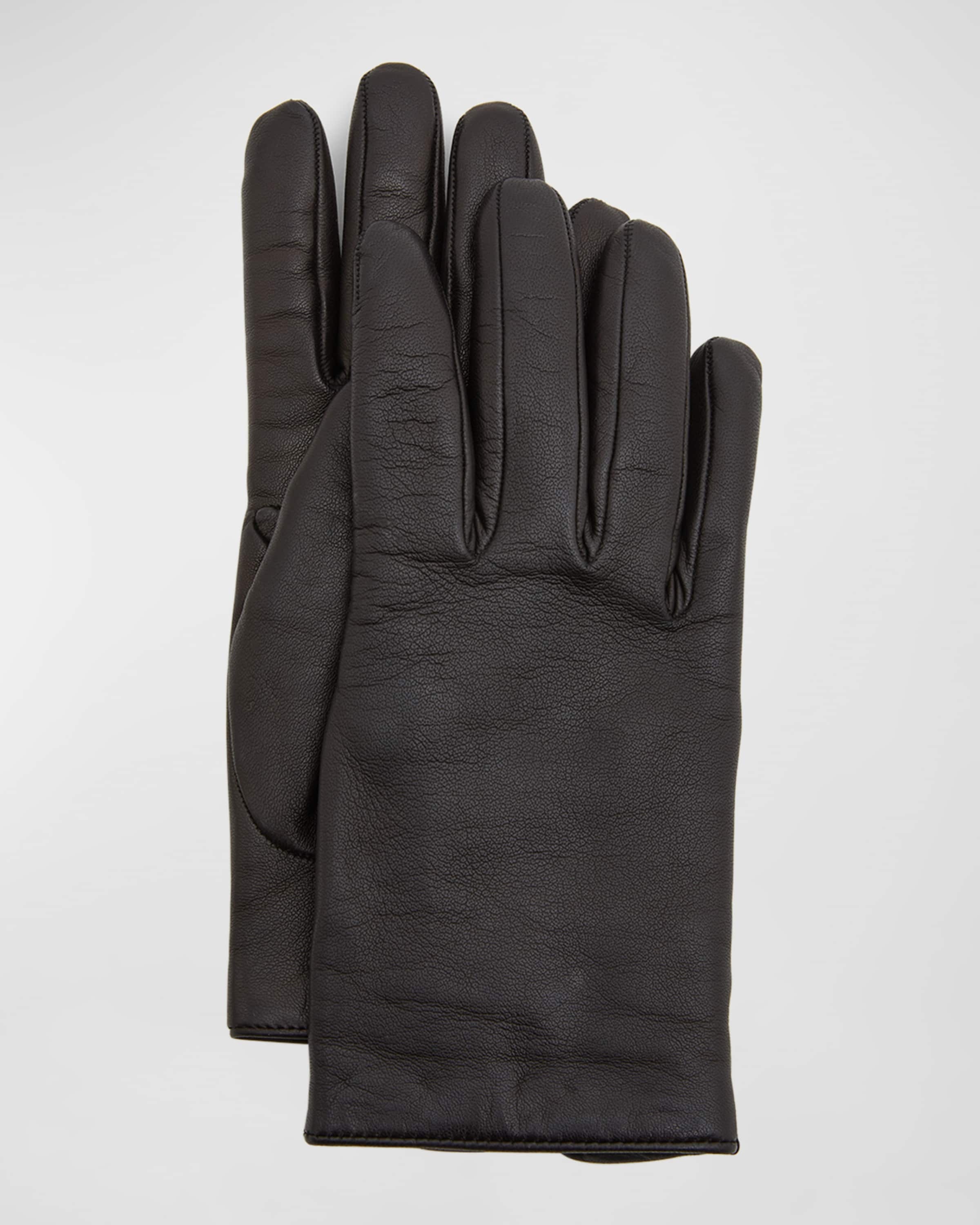 YSL Vintage-Style Slit Gloves - 1