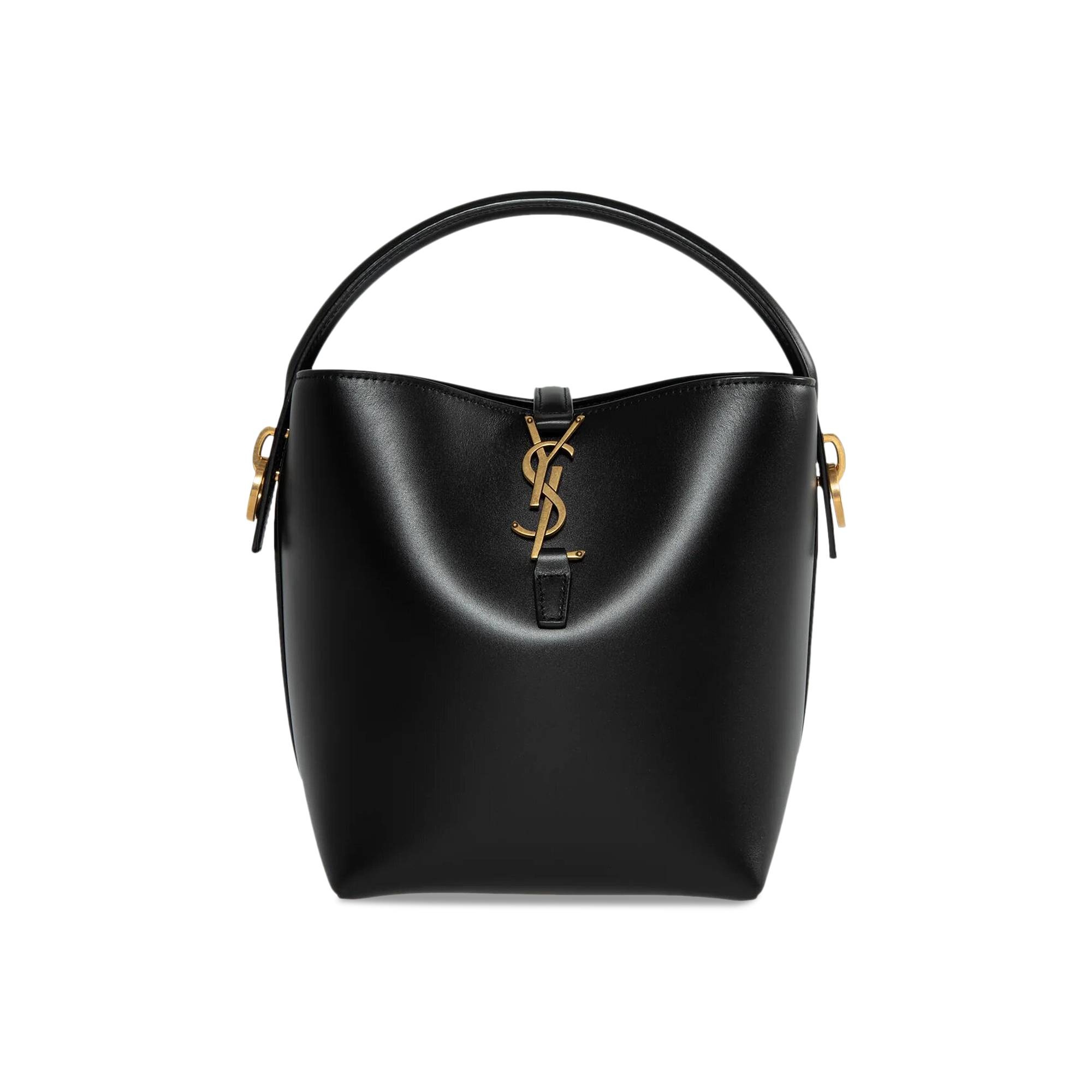 Saint Laurent Le 37 Leather Shoulder Bag 'Black' - 1
