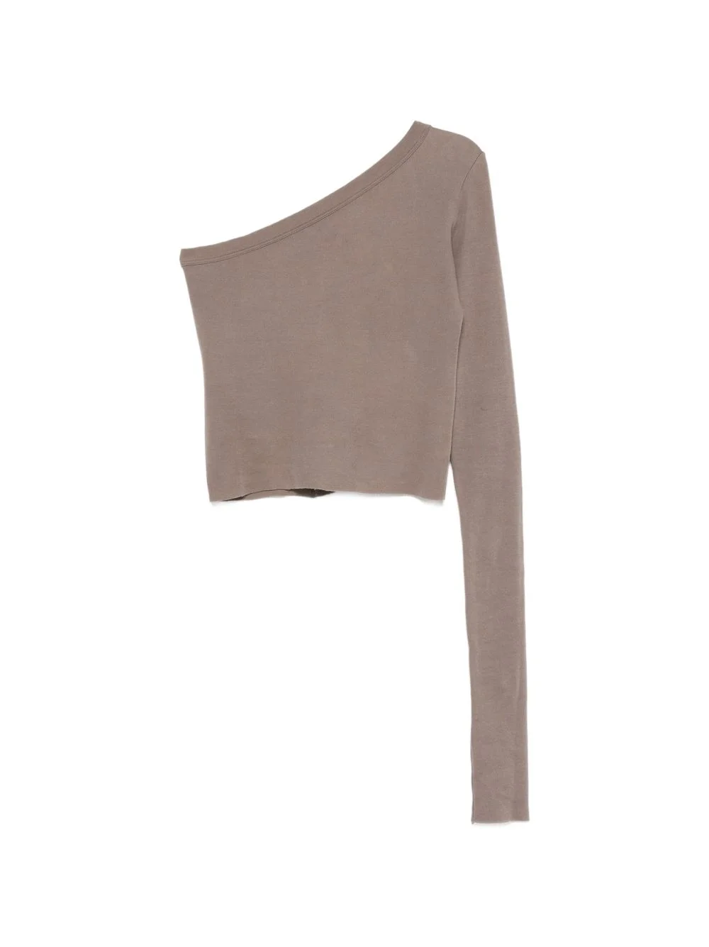 one-shoulder asymmetric-neck top - 1