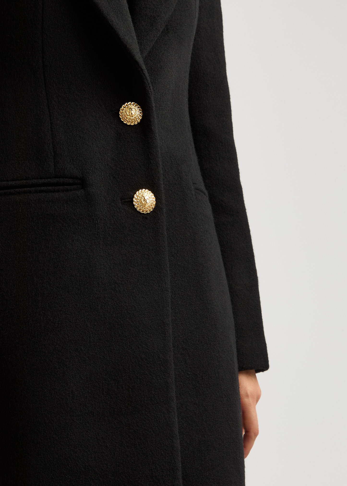 Wool and cashmere-blend coat - 5