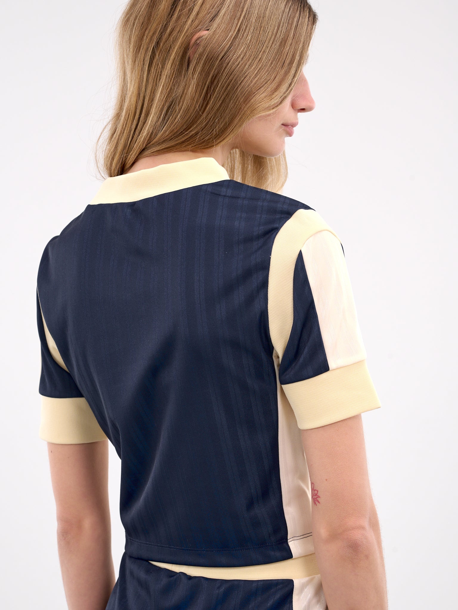 Ambush Striped Jersey Tee | hlorenzo | REVERSIBLE