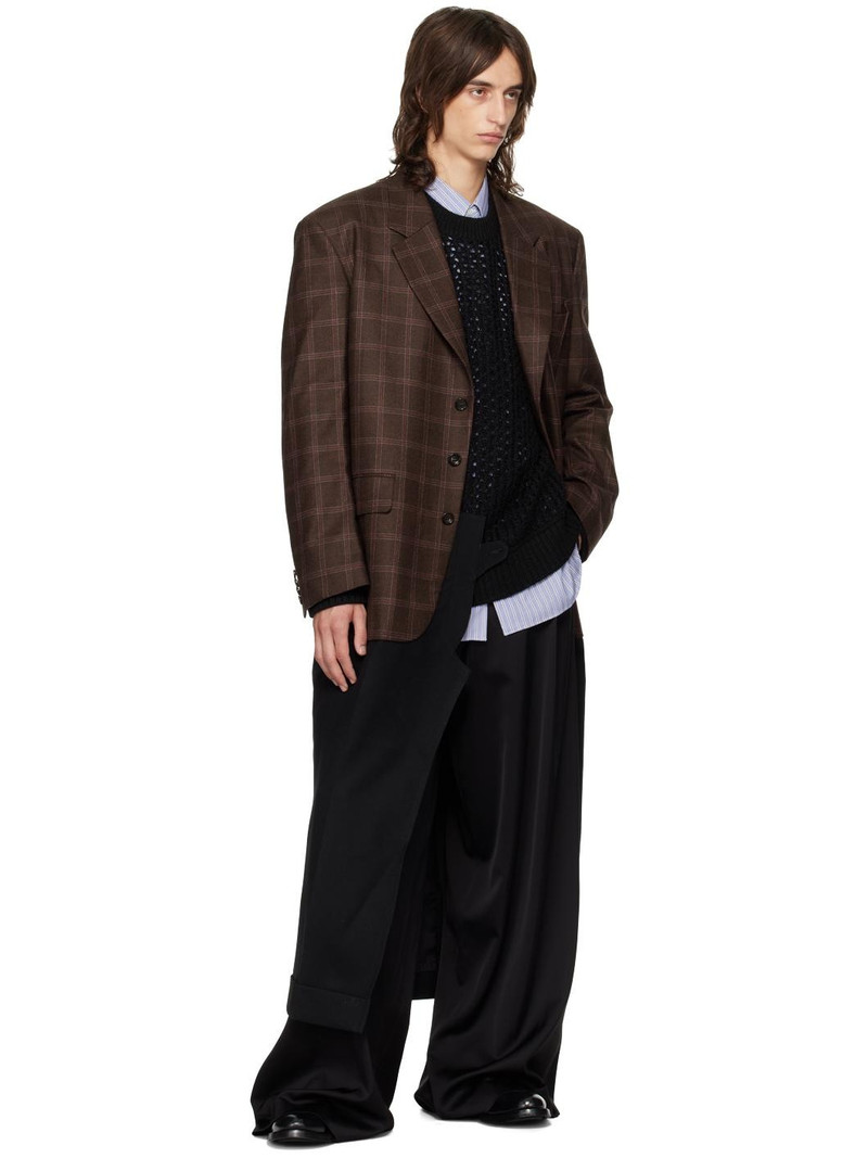 Junya Watanabe MAN Black Wool Sweater outlook