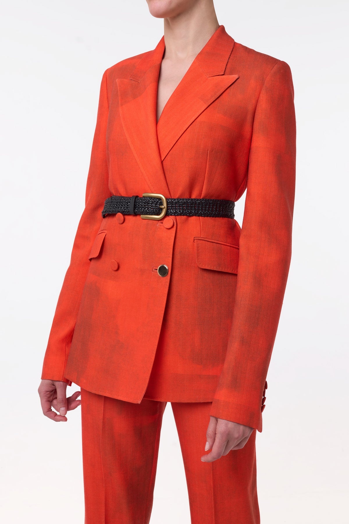 Angela Blazer in Spice Virgin Wool - 3