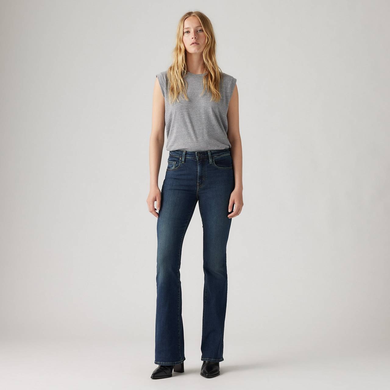 726 HIGH RISE FLARE WOMEN'S JEANS - 2