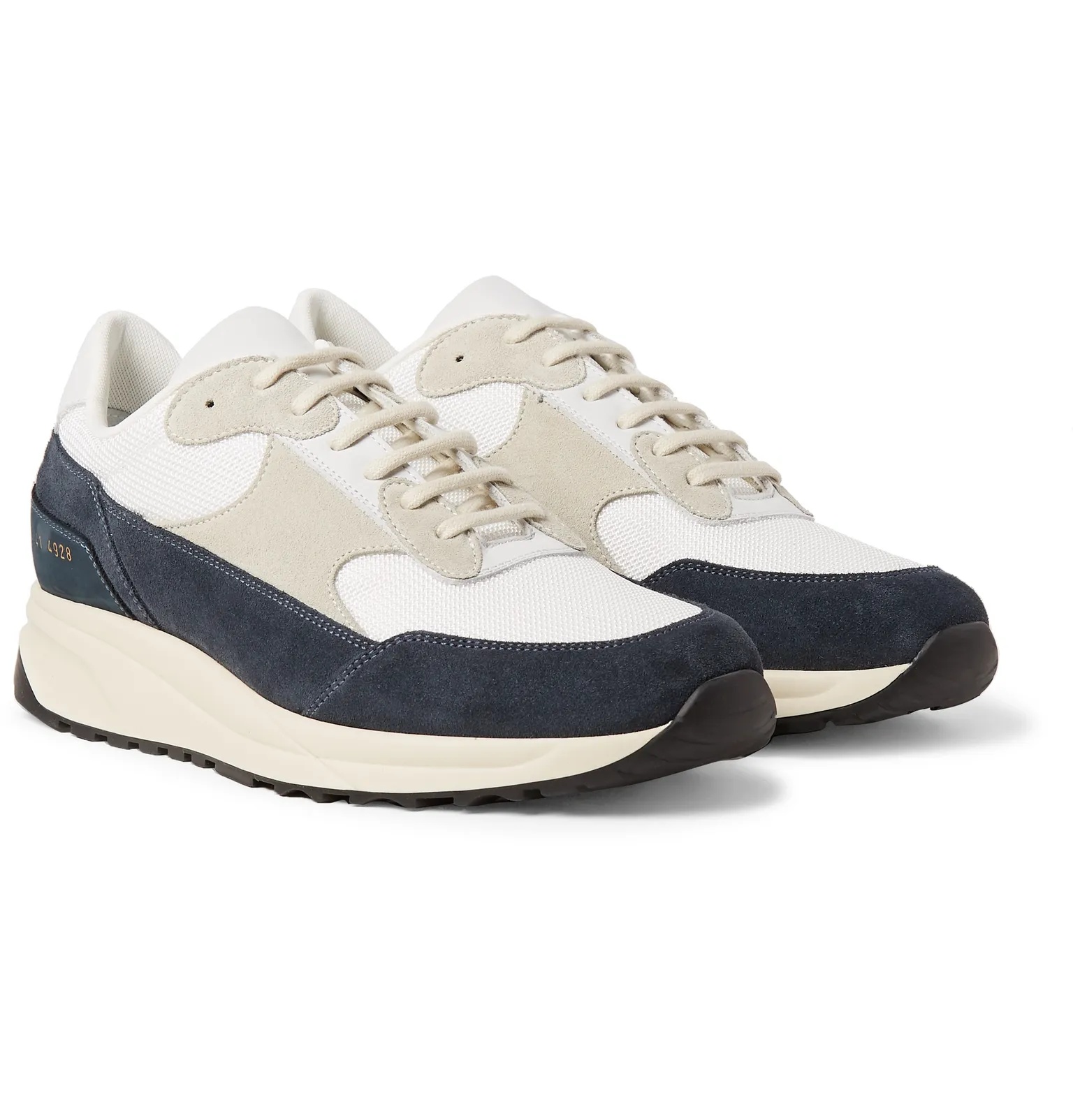 Track Classic Nubuck, Suede and Mesh Sneakers - 2