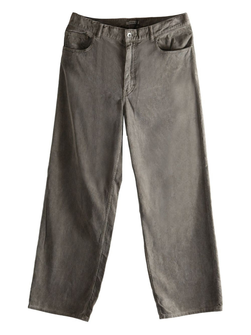 wide-leg corduroy trousers 1