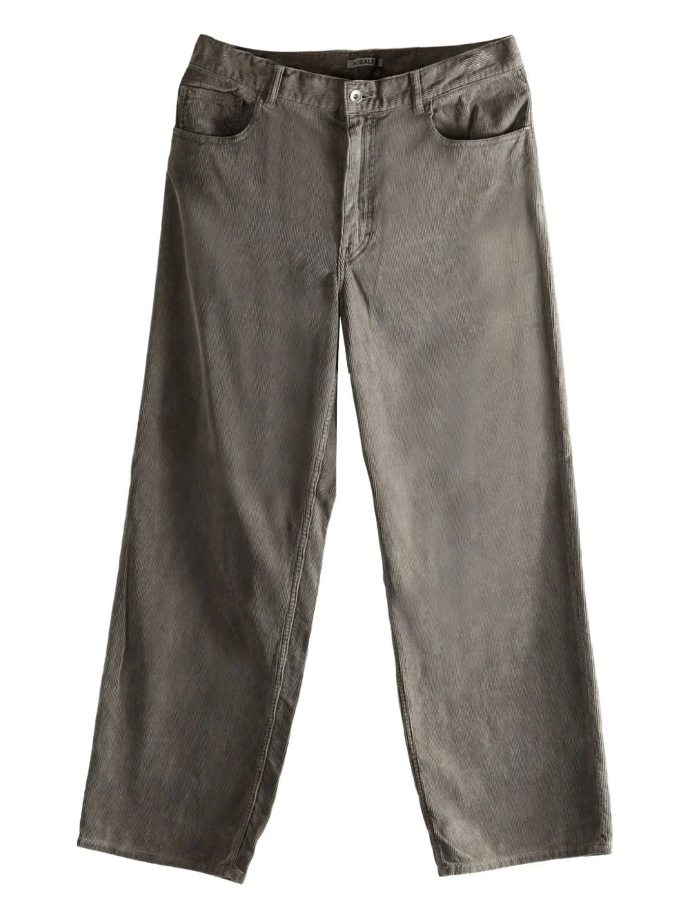 wide-leg corduroy trousers - 1