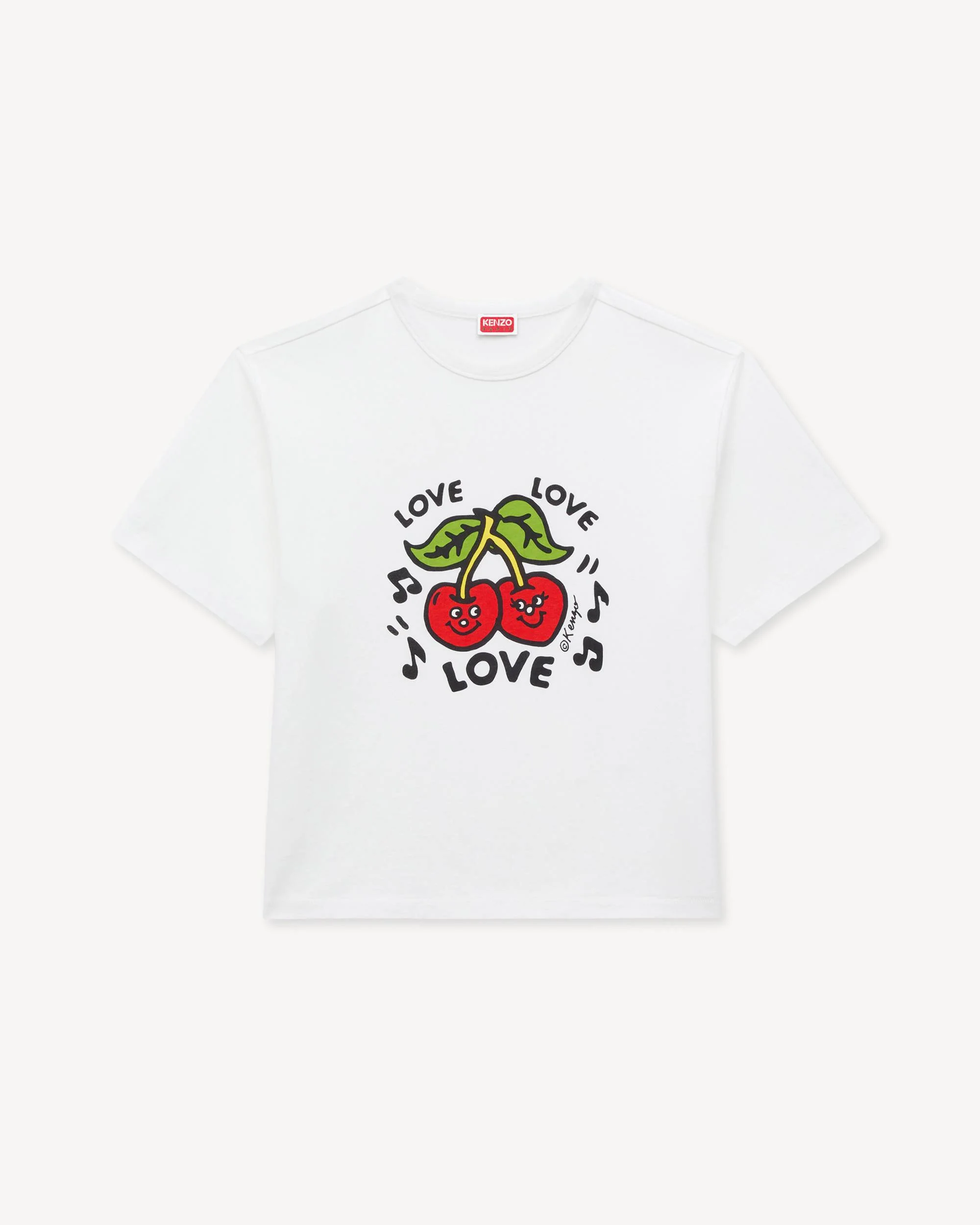 'KENZO Loves' loose T-shirt in cotton - 1