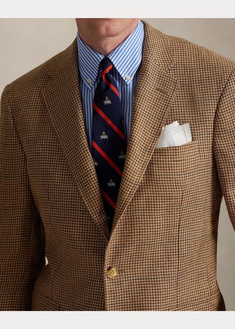 Polo Tailored Fit Summer Tweed Jacket 5