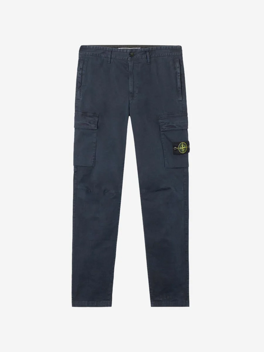 Stone Island Cotton Cargo Pants - 1