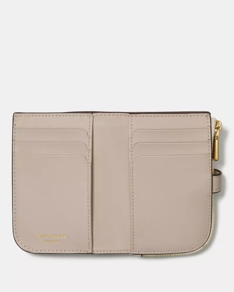 kate spade Deco Colorblocked Small Compact Wallet outlook