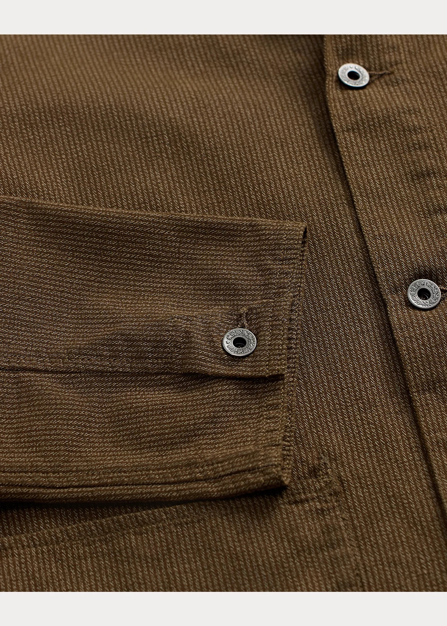Striped Twill Utility Jacket - 3