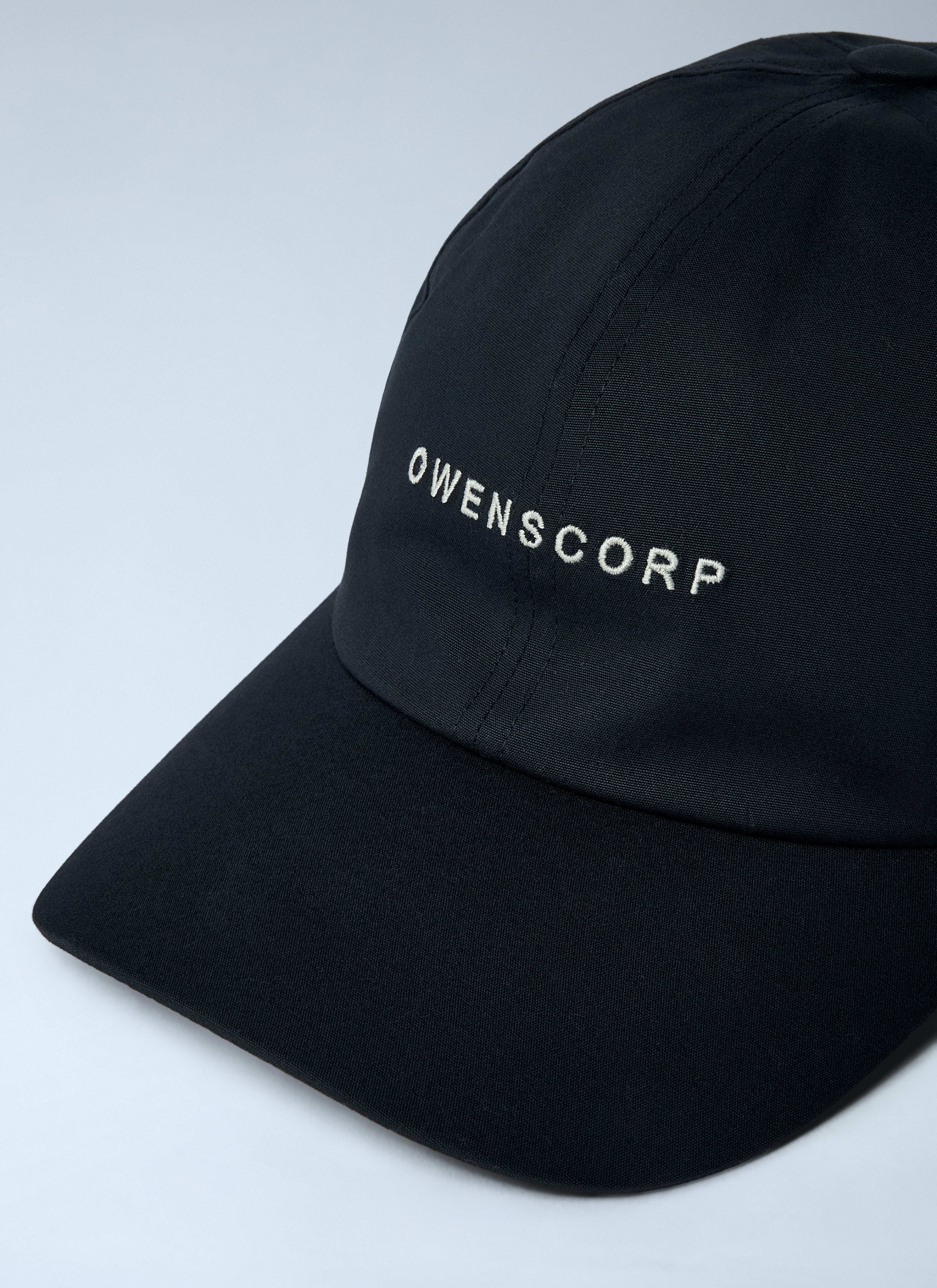Rick Owens Men Logo Motif Baseball Cap - 2