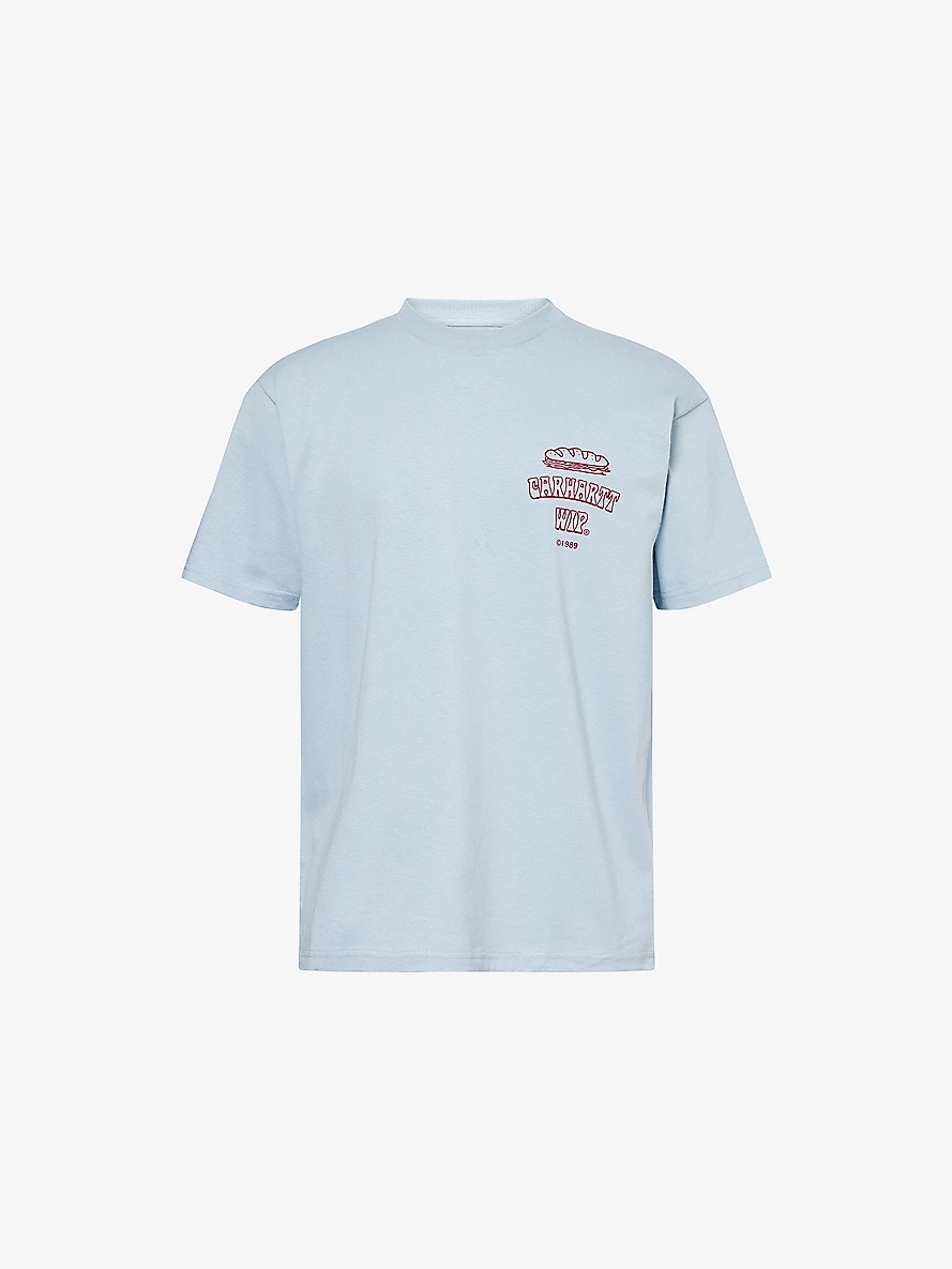 Sandwich Graphic-Print Cotton T-Shirt - 1