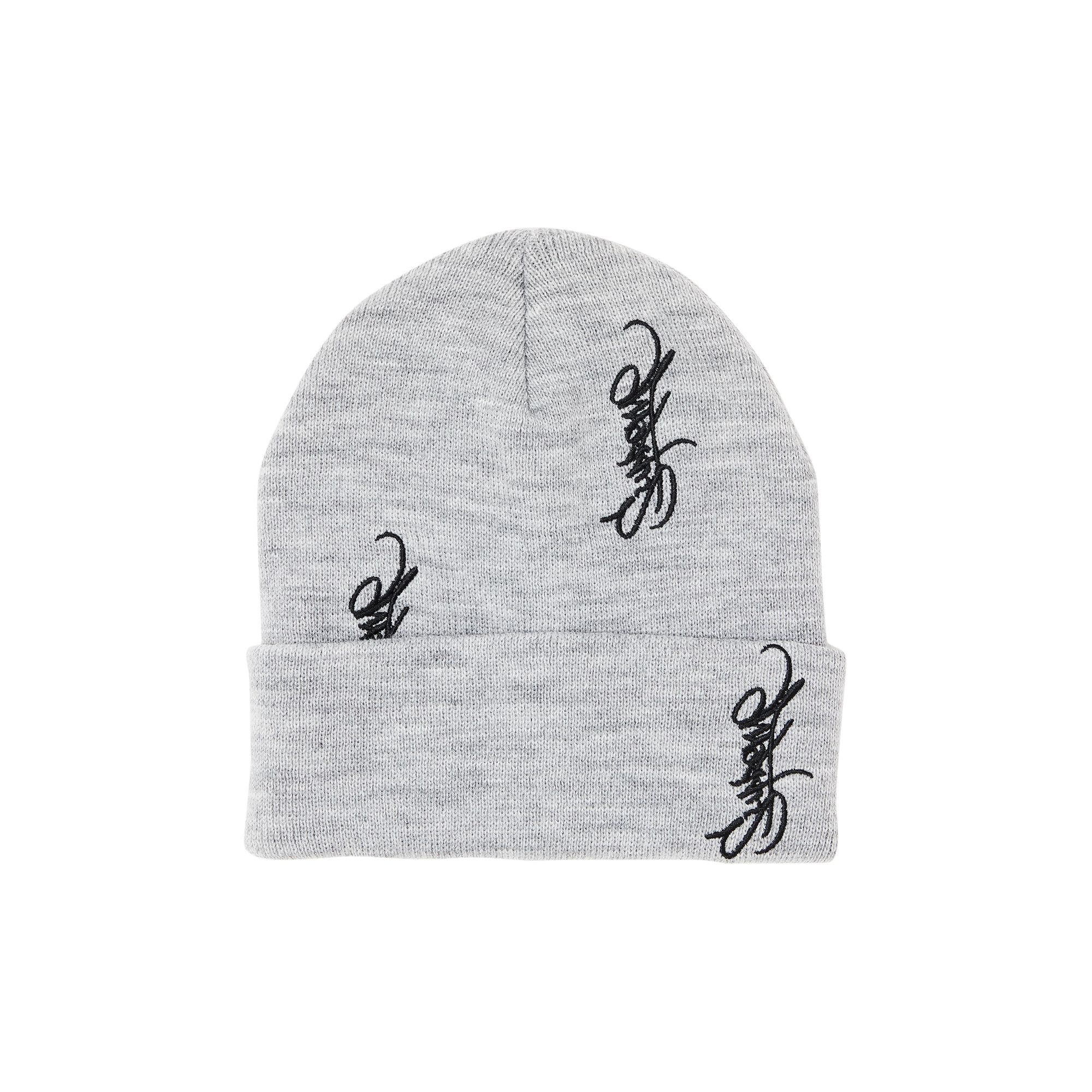 Supreme Tag Beanie 'Heather Grey' - 1