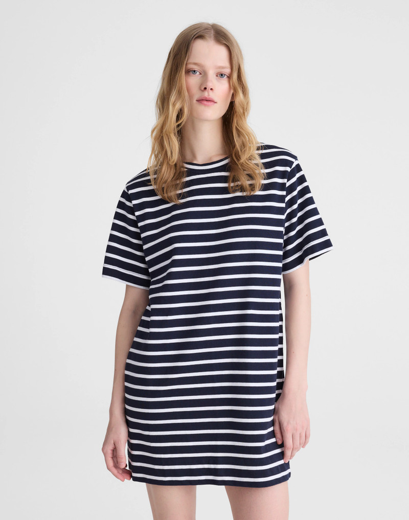 Crewneck Mini T-Shirt Dress 2
