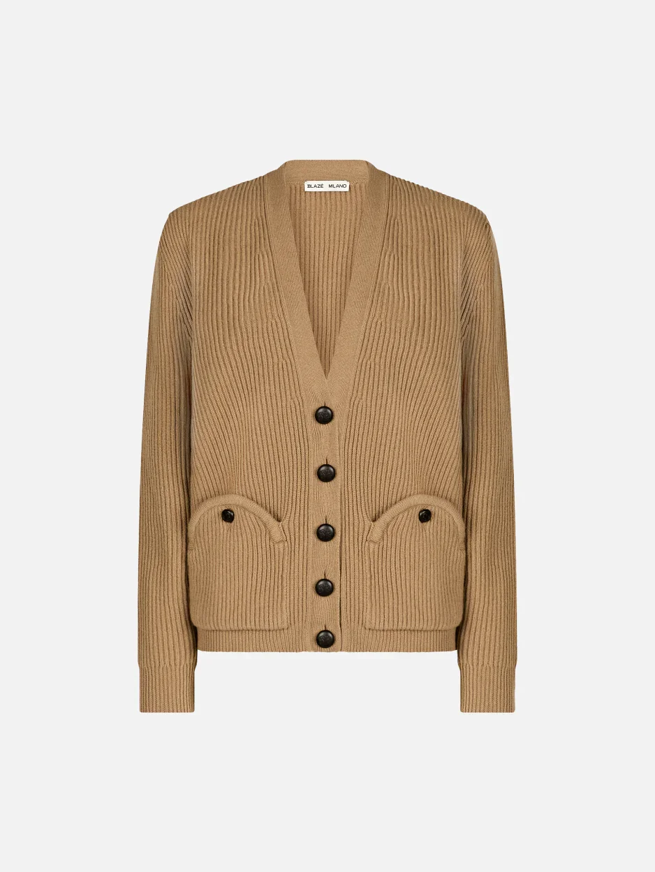 Higland Uda V Neck Cardigan - 1
