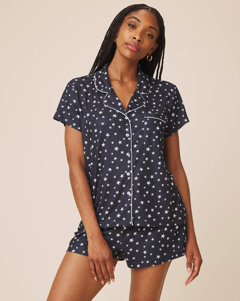 Splendid Star Spangled Flora Pillowsoft Short Set outlook