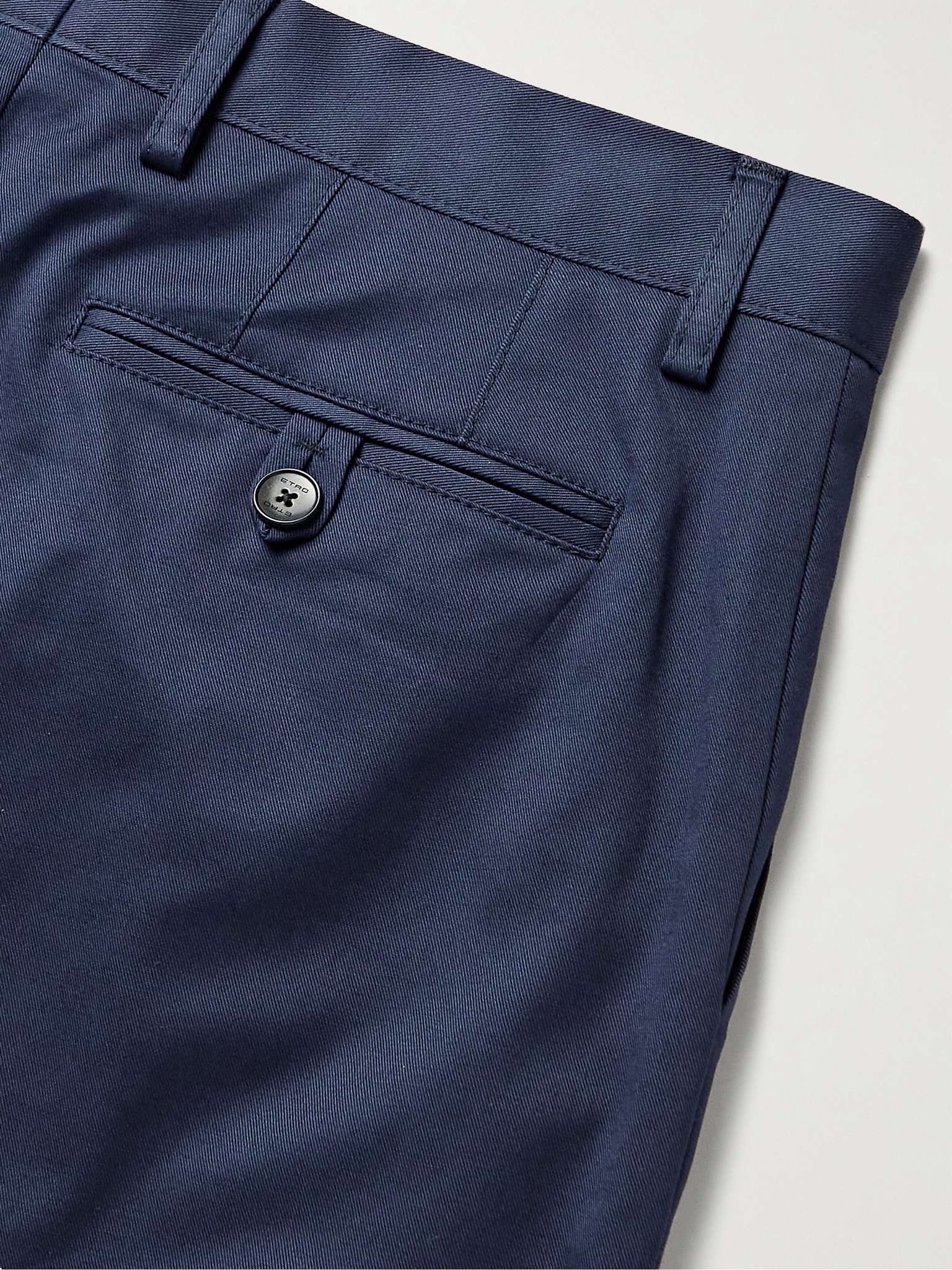 Slim-Fit Stretch-Cotton Twill Chinos - 5