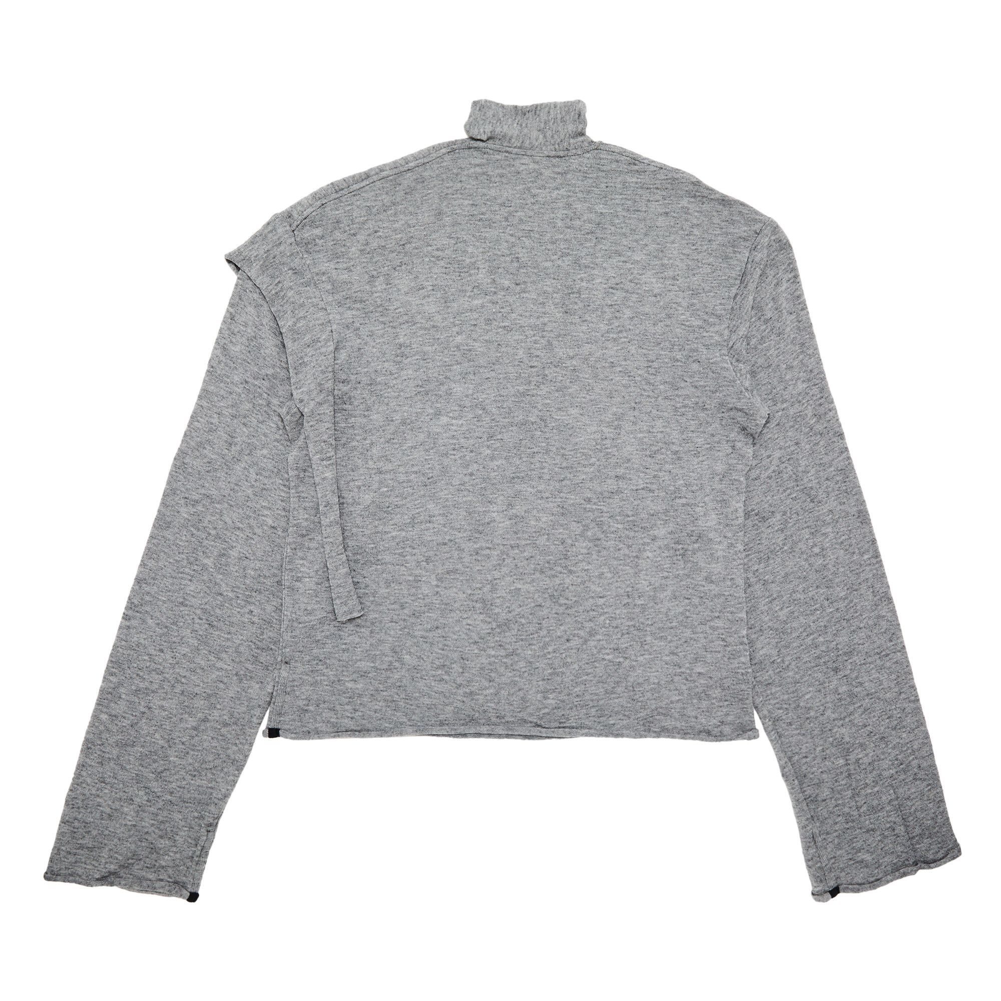 Ottolinger Strap Knit Loose Long-Sleeve 'Grey' - 2