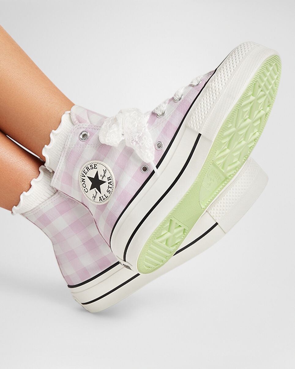 Chuck Taylor All Star Lift Platform Gingham - 9