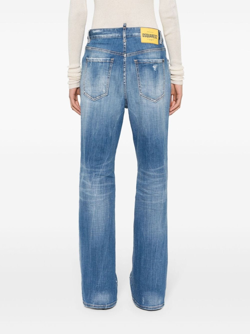 Roadie distressed straight-leg jeans 4