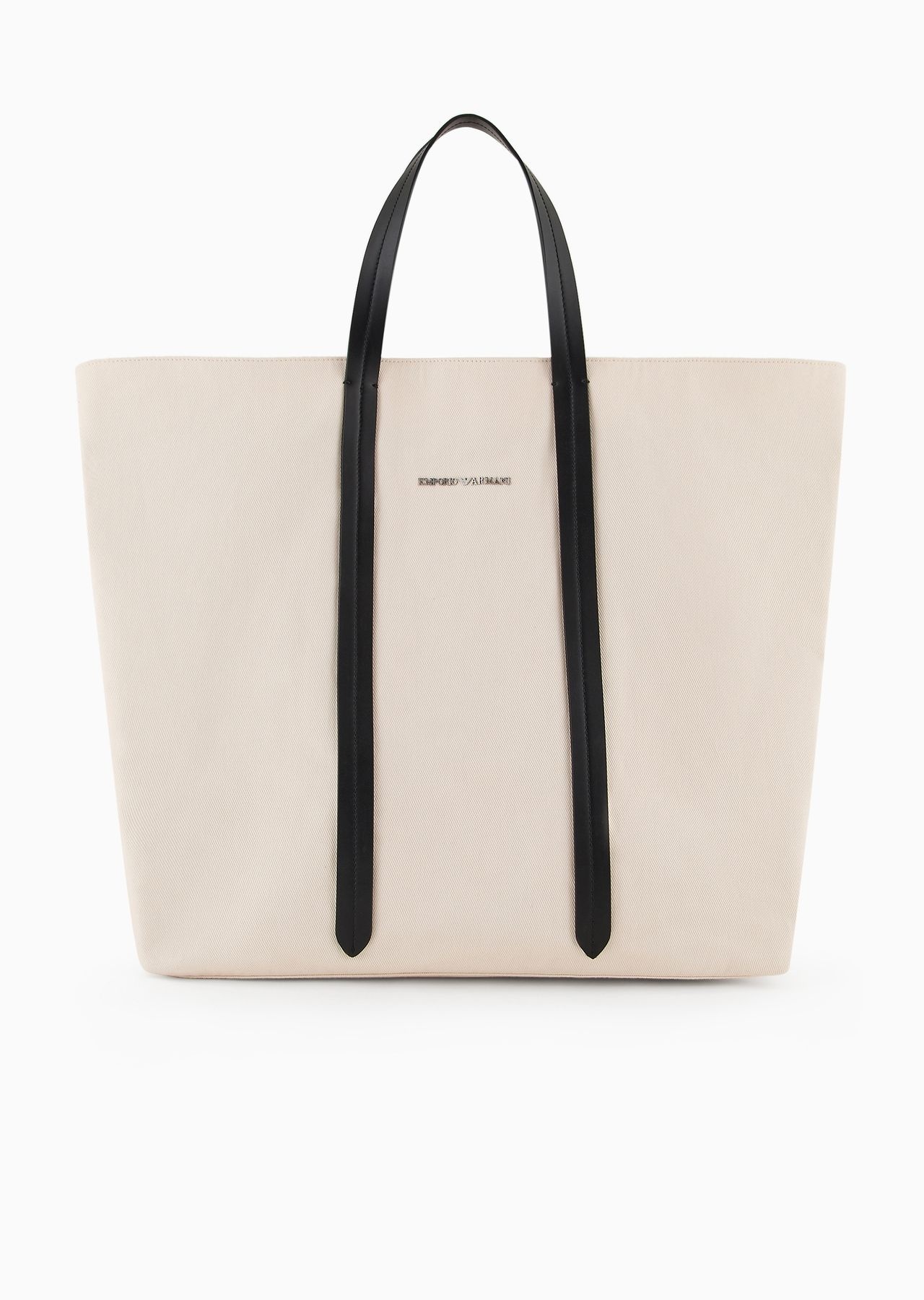 Canvas shopper bag with shoulder strap - 1