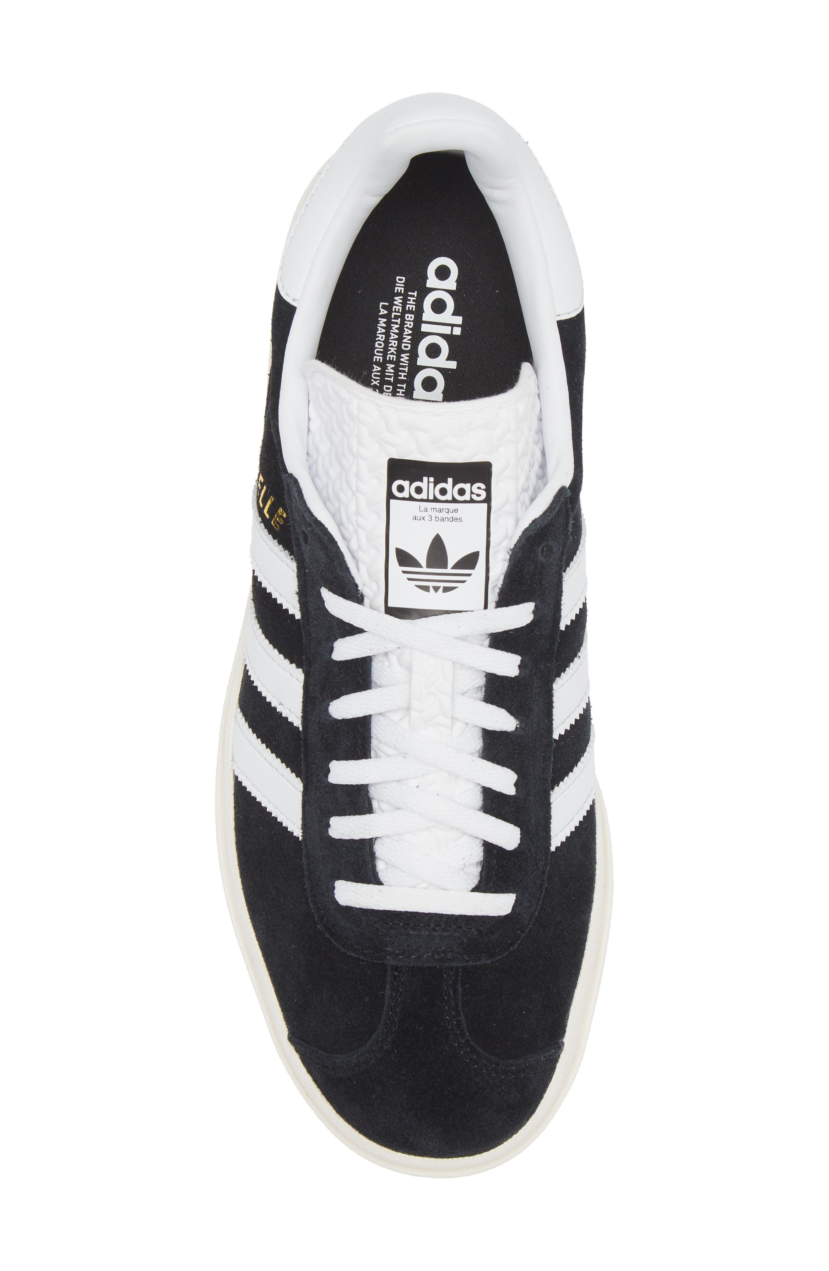 adidas Gazelle Bold Platform Sneaker in Cblack/cwh at Nordstrom - 5