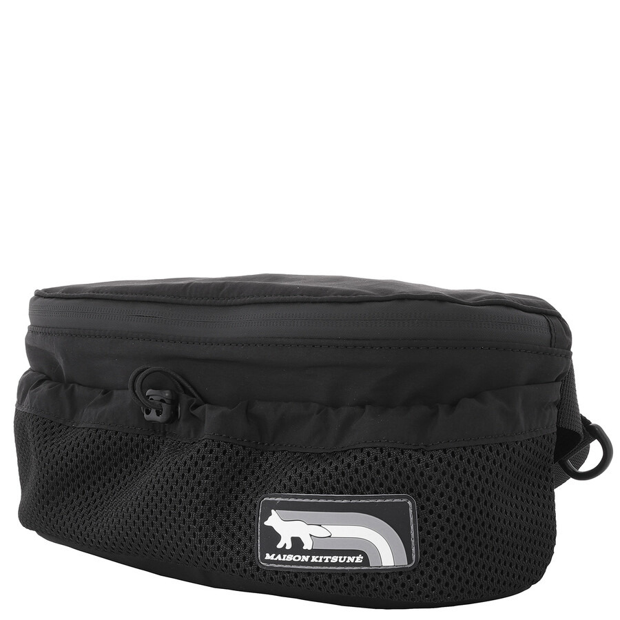 Maison Kitsune Black Nylon Flash Fox Bumbag - 2