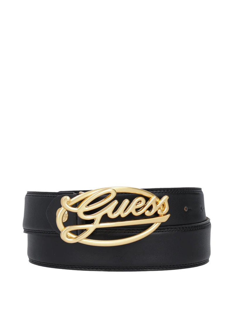 logo-buckle belt 1