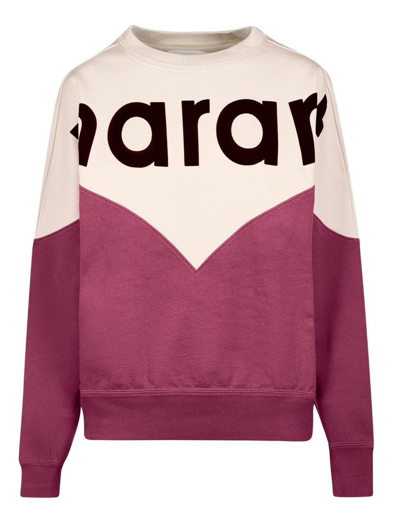 colour-block logo sweatshirt 1
