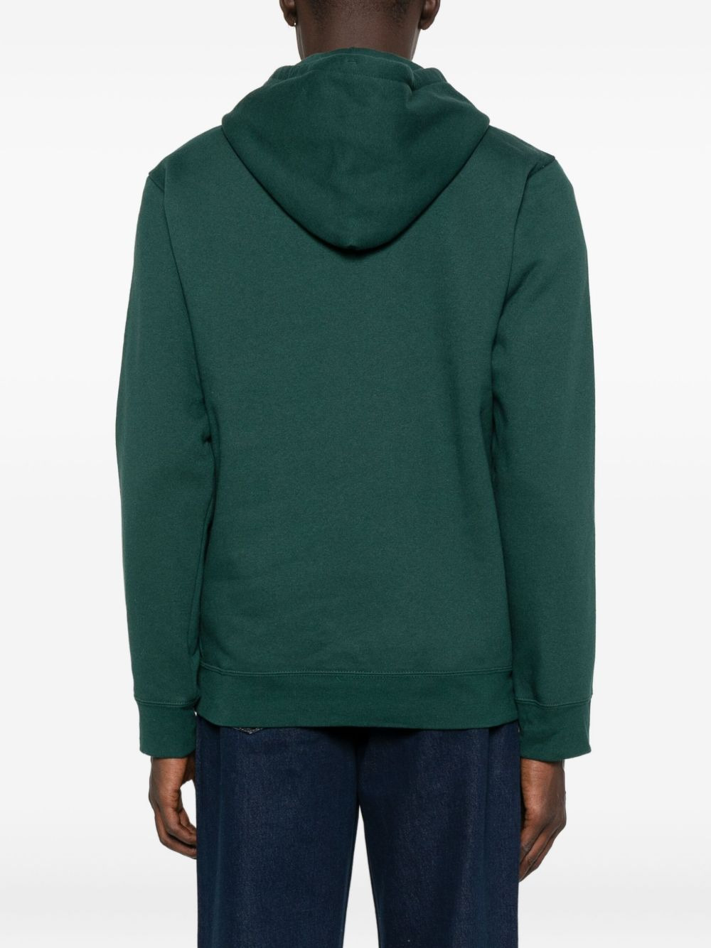 logo-print hoodie - 4