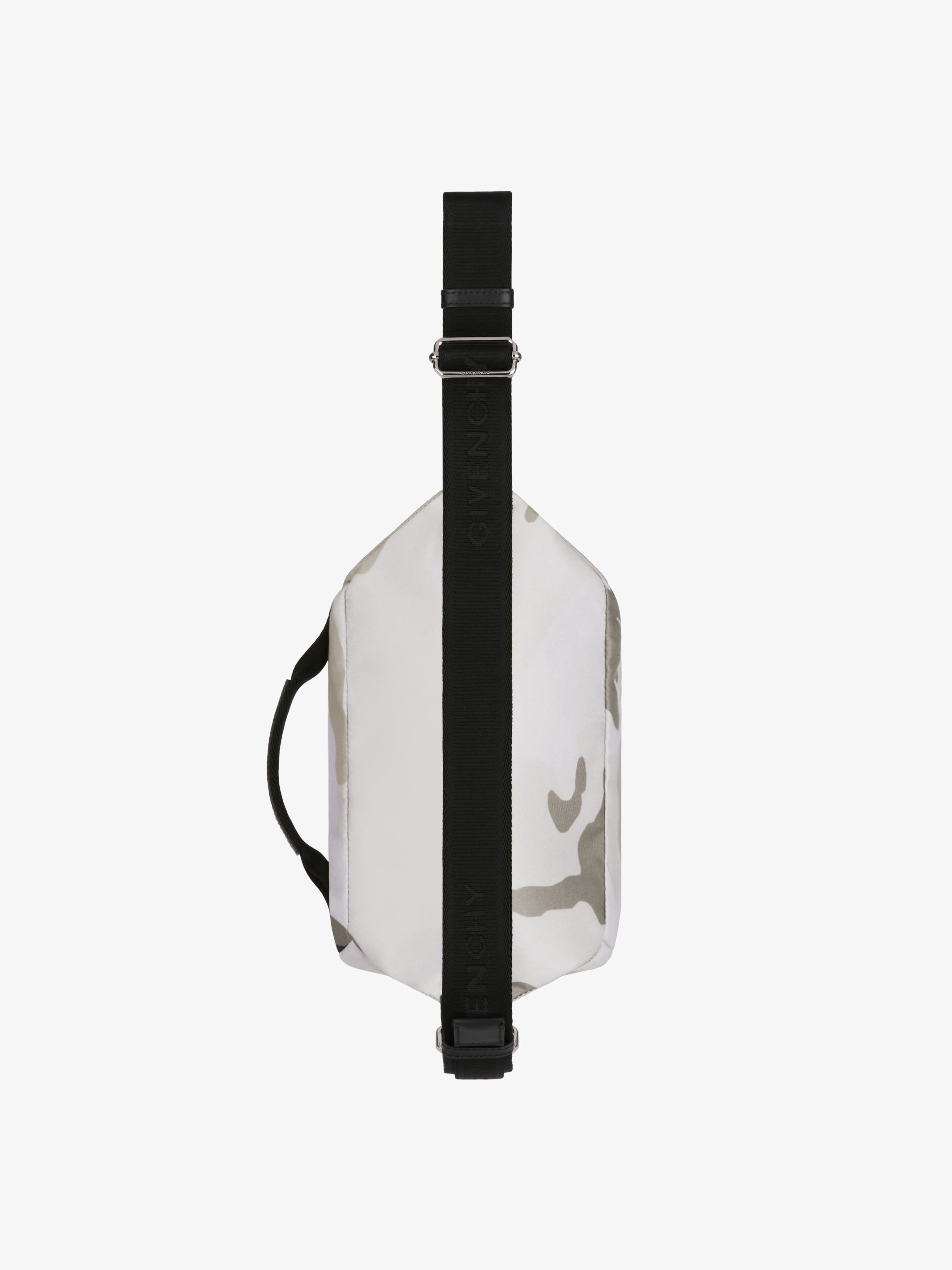 Givenchy G-ZIP BUM BAG IN CAMO PRINTED NYLON | REVERSIBLE