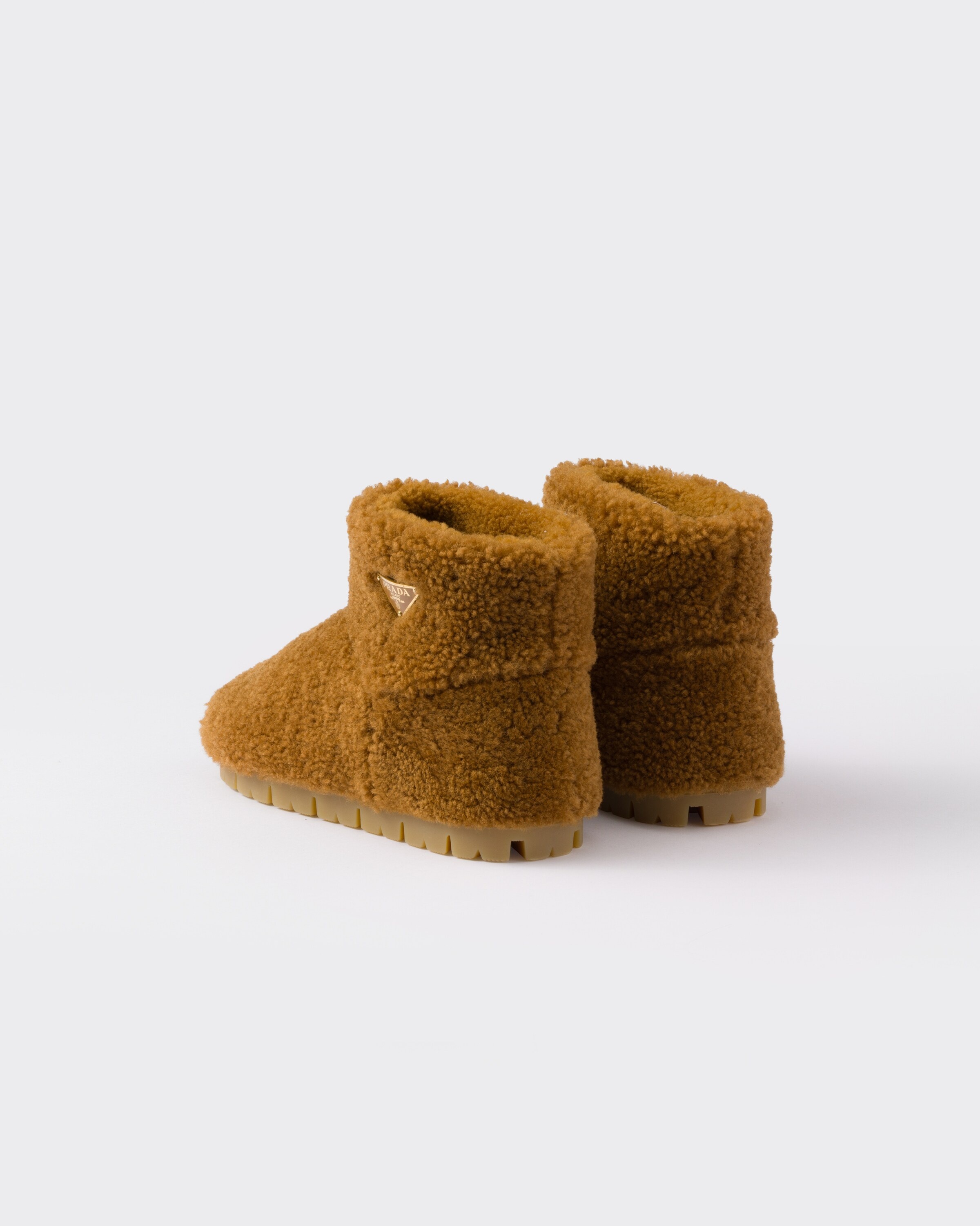 Shearling booties - 5