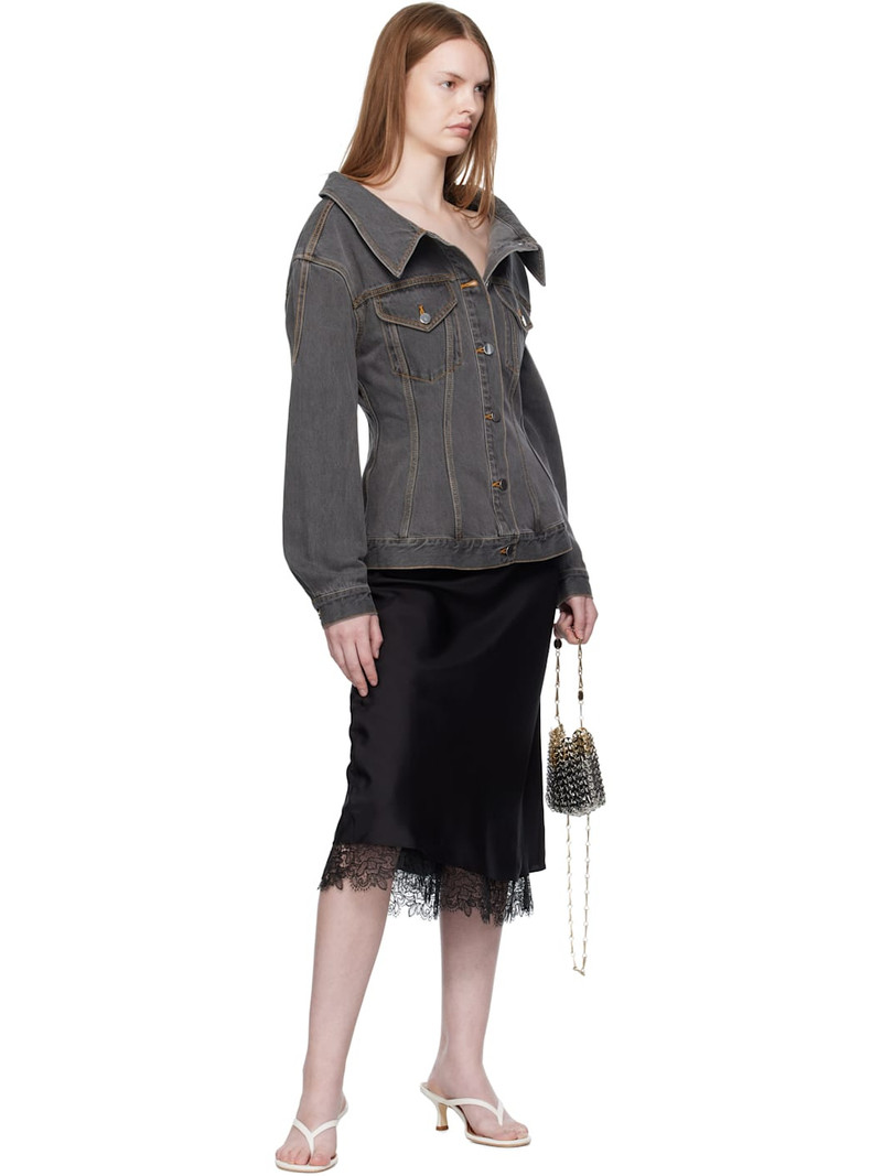 Paris Georgia Gray Jemimah Denim Jacket outlook