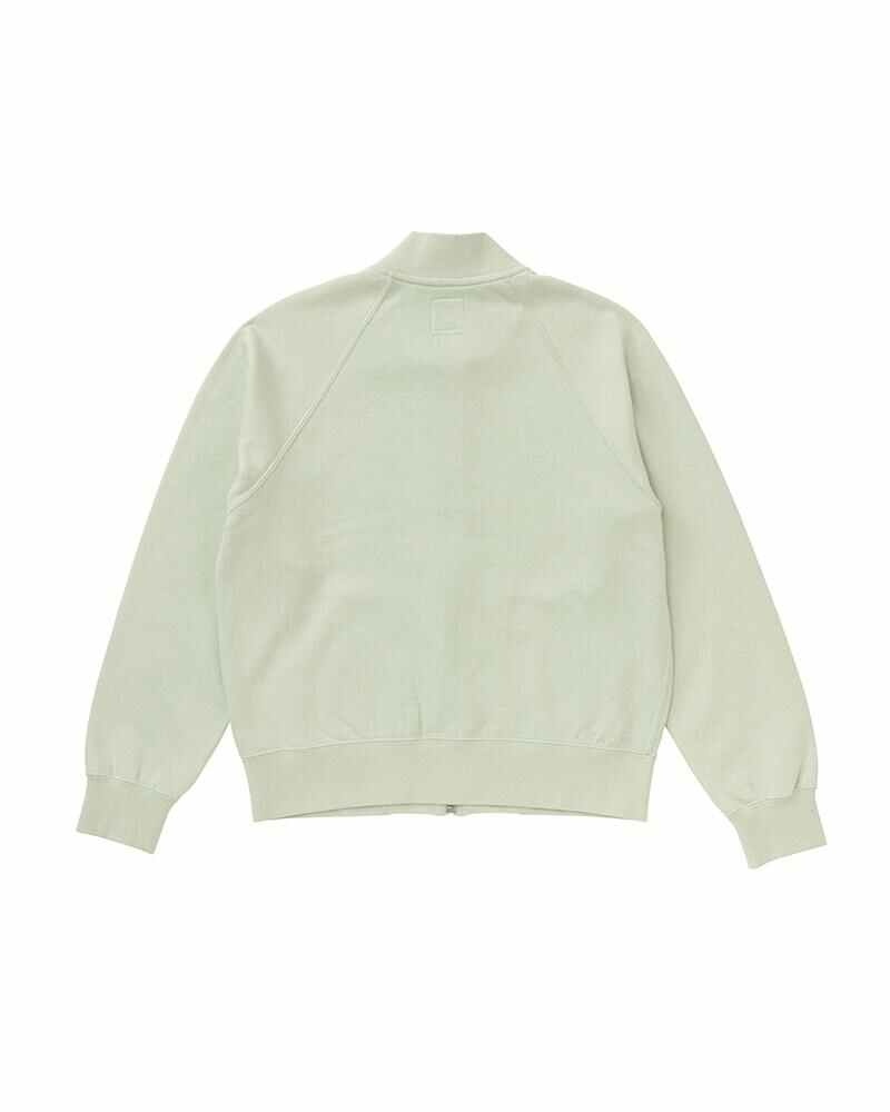 RAGLAN BLOUSON F.Z. (C/WS) W LT.GREEN - 2
