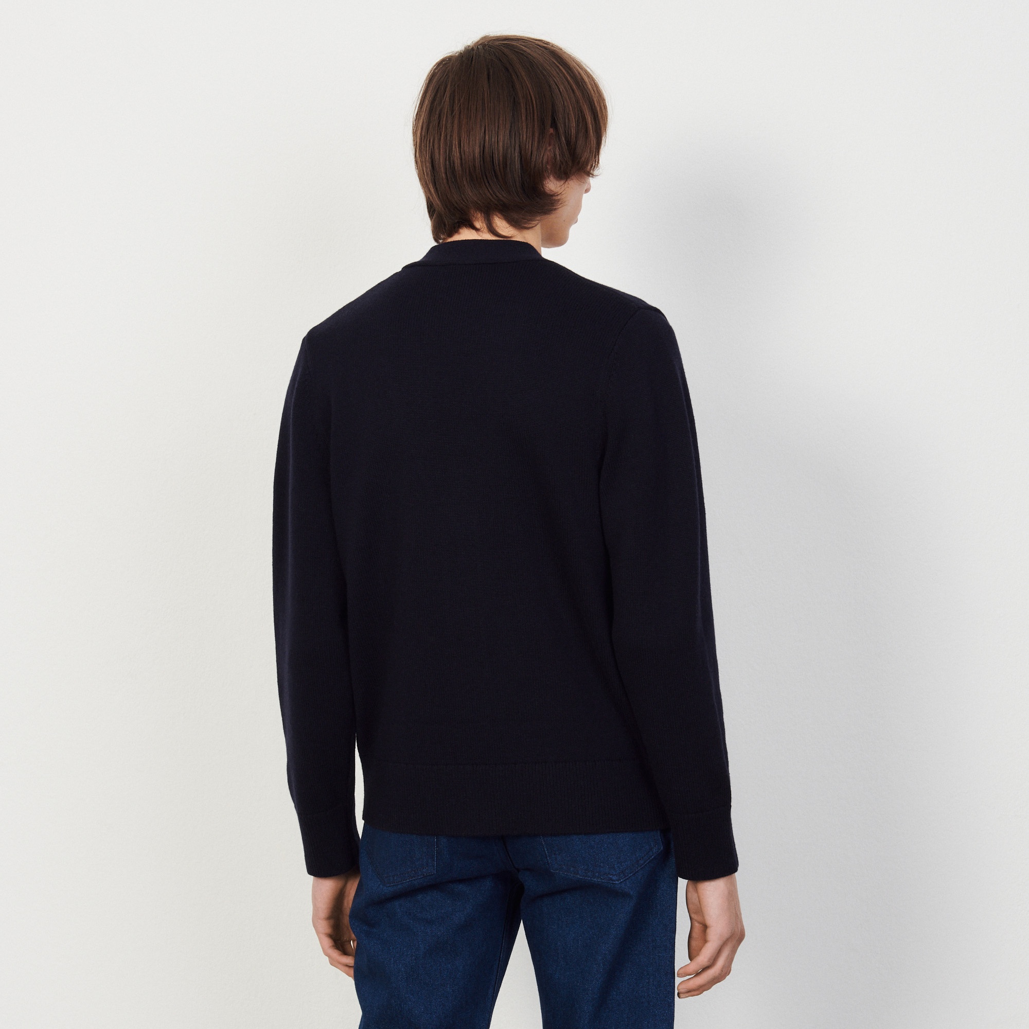 Wool cardigan with embroidery - 3