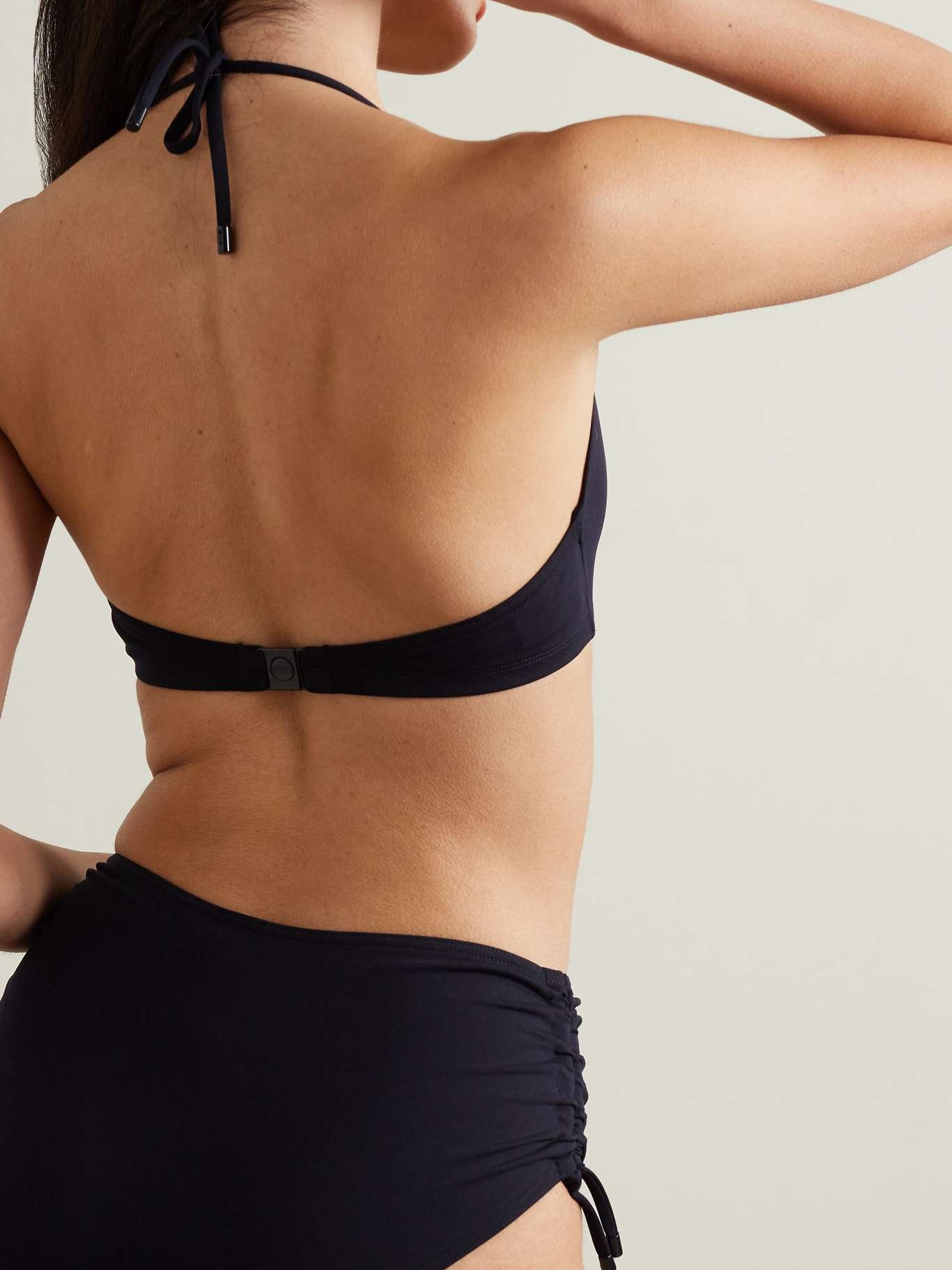 Java Remix knotted halterneck bikini top - 3