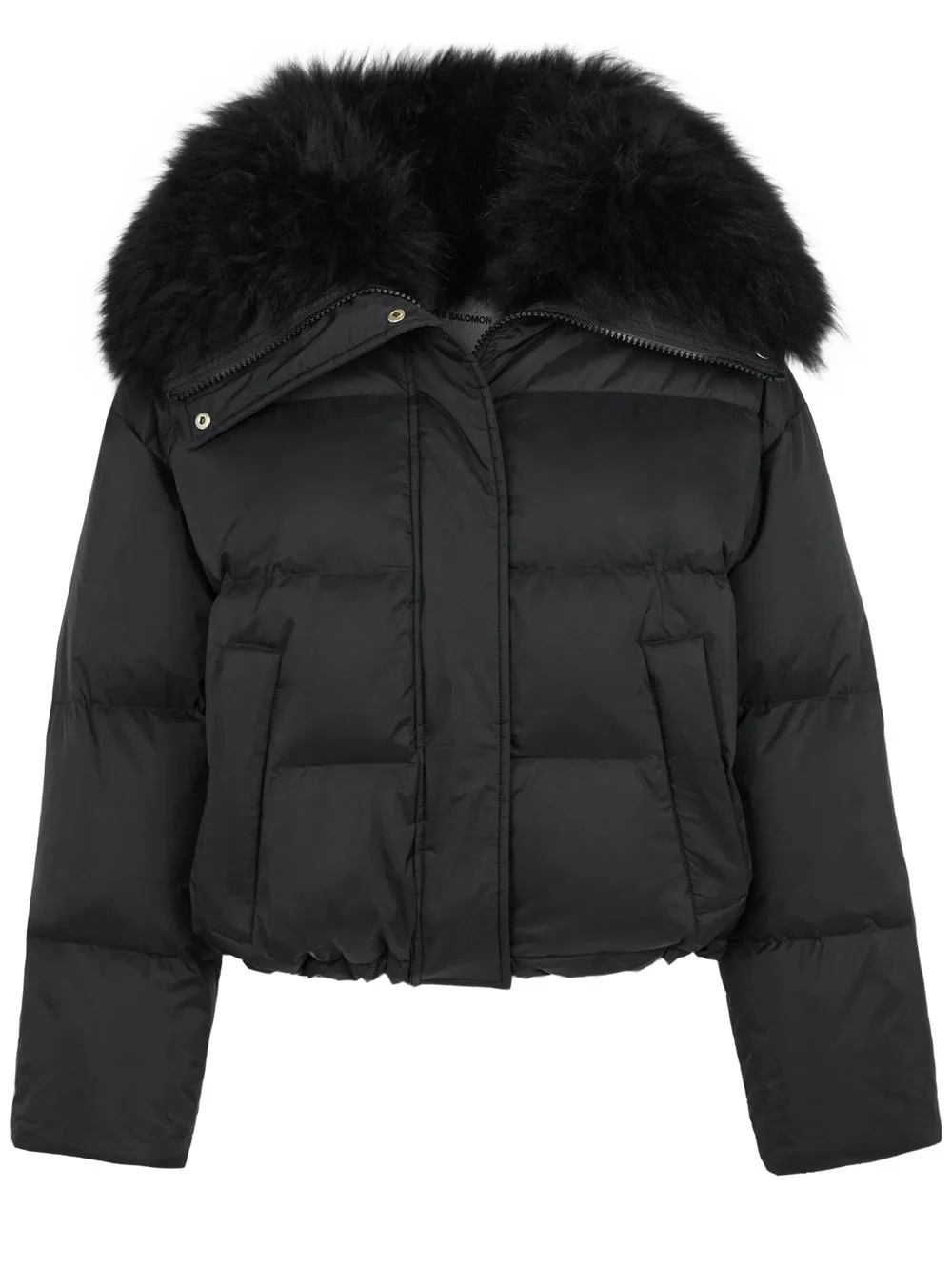 Short down jacket in waterproof technical fabric - 1