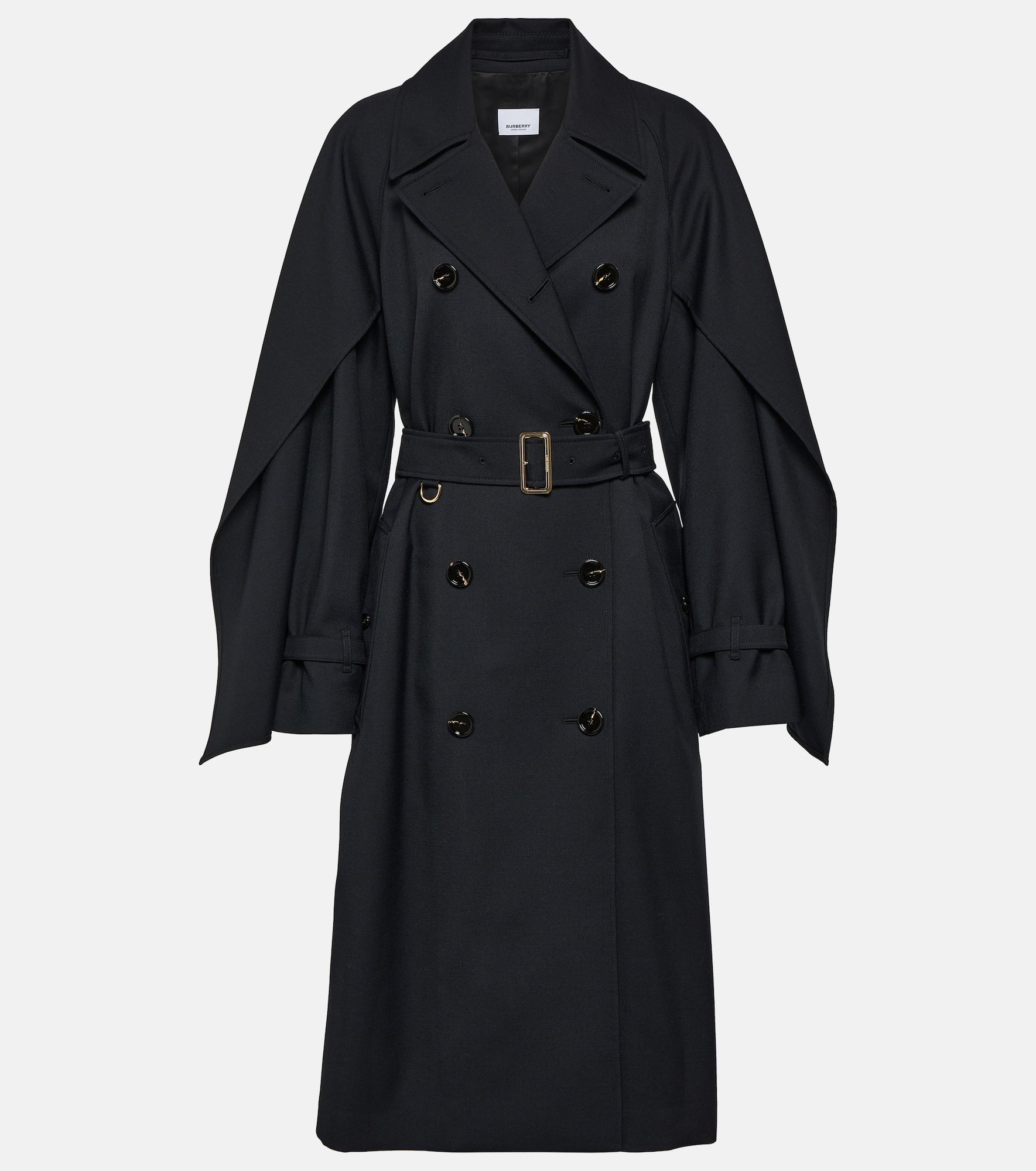 Wool-blend trench coat - 1