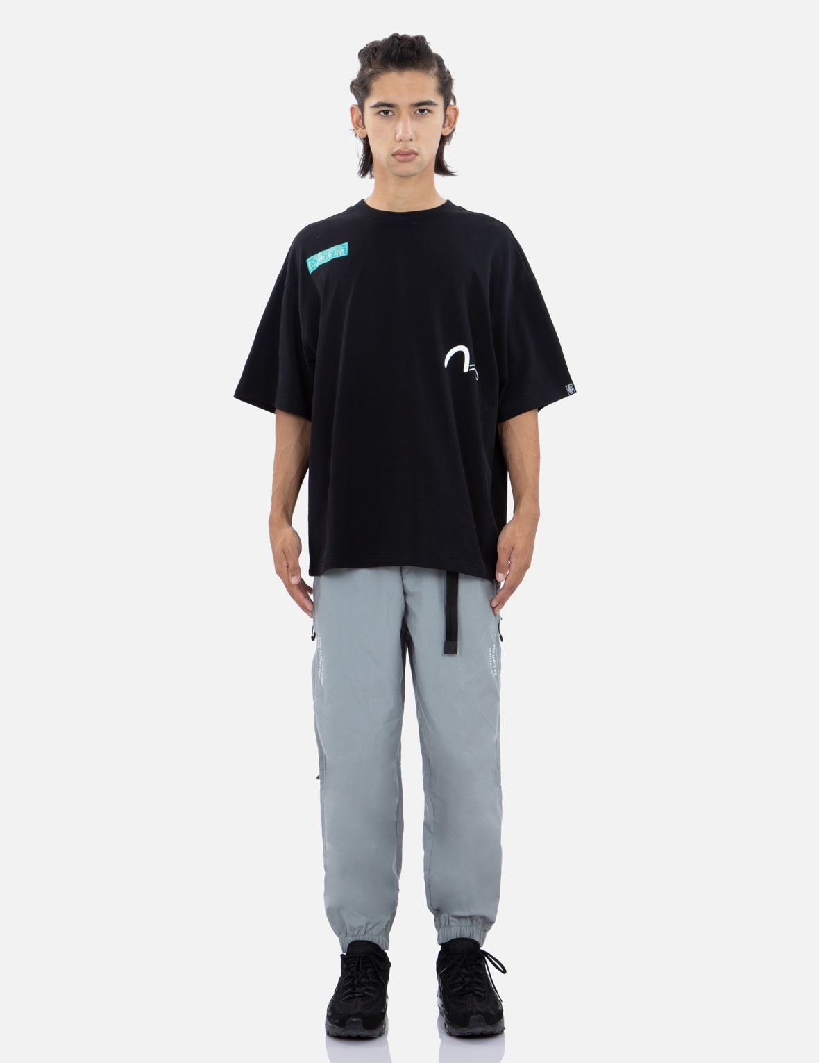 Seagull Print Cargo Pants - 5