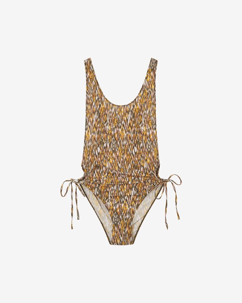 SYMI CAMOUFLAGE PRINTED SWIMSUIT - 1