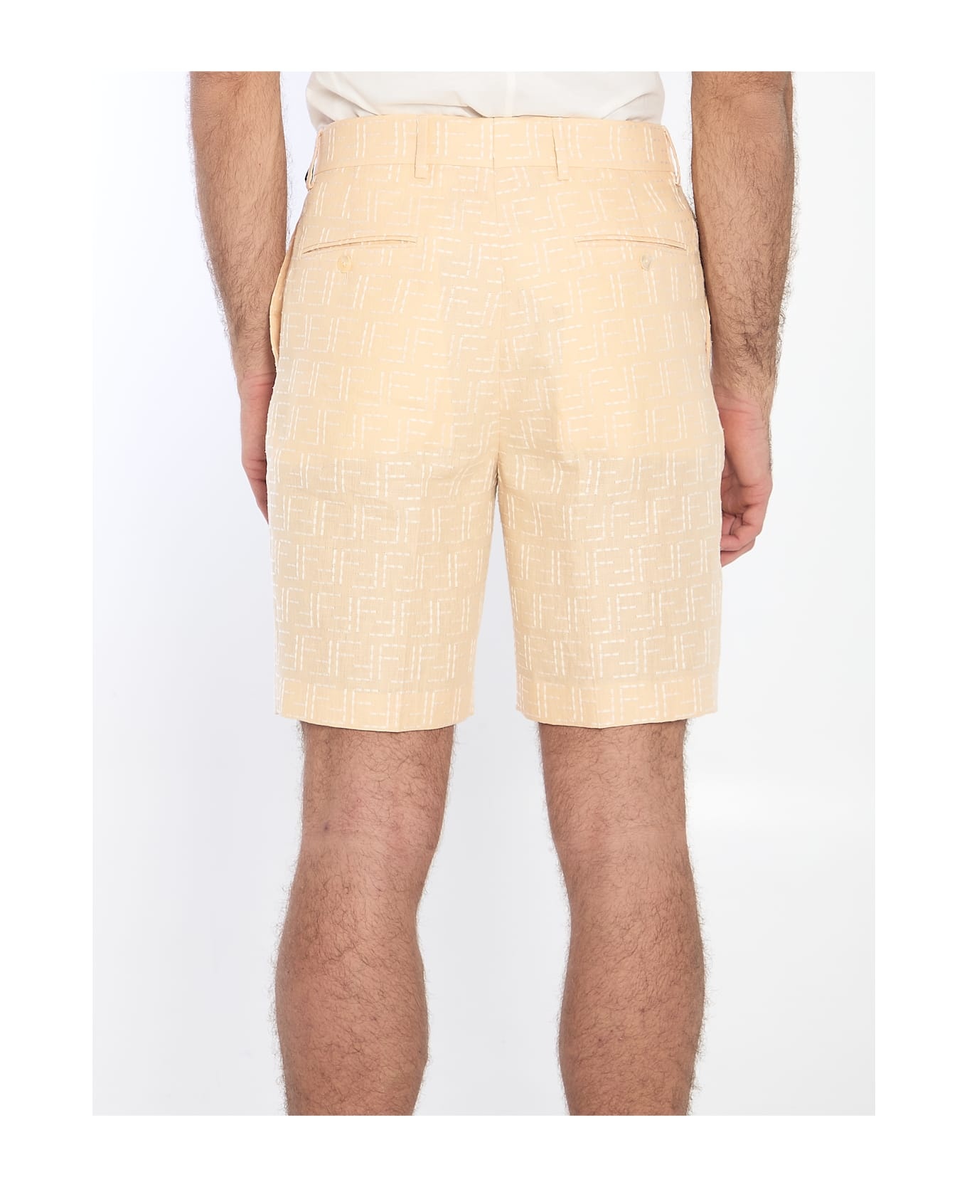 Ff Jacquard Bermuda Shorts - 4