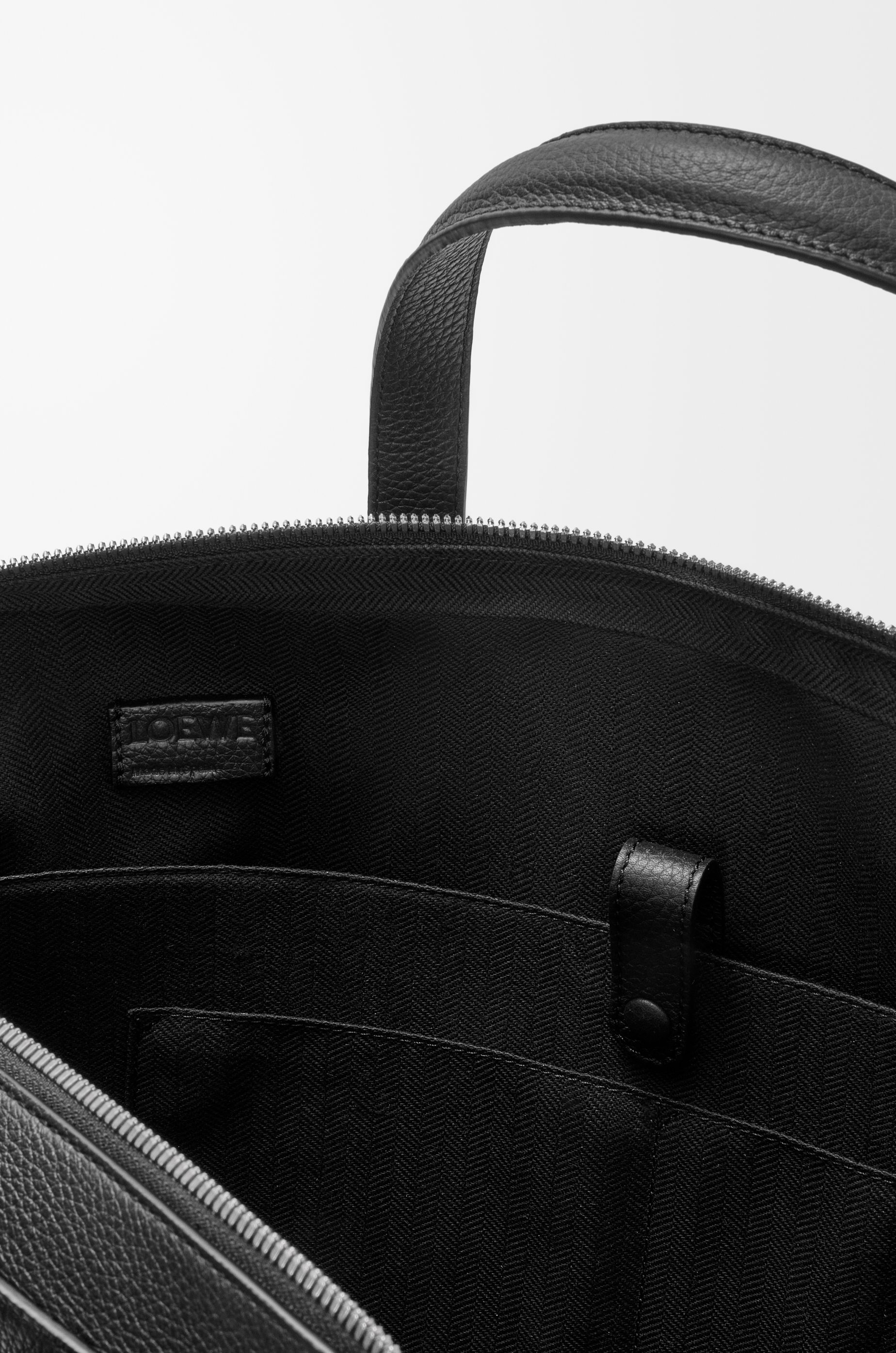 Goya thin briefcase in soft grained calfskin - 8
