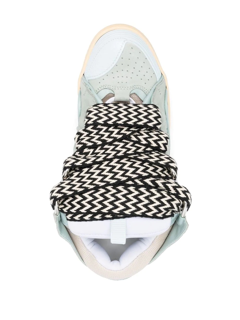 Curb lace-up chunky sneakers - 4