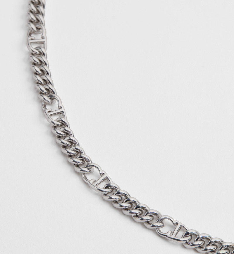 Dior CD Icon Thin Chain Link Necklace outlook