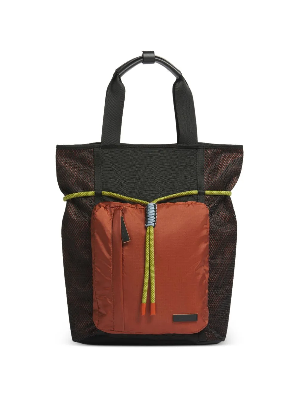 mesh-panels tote bag - 1